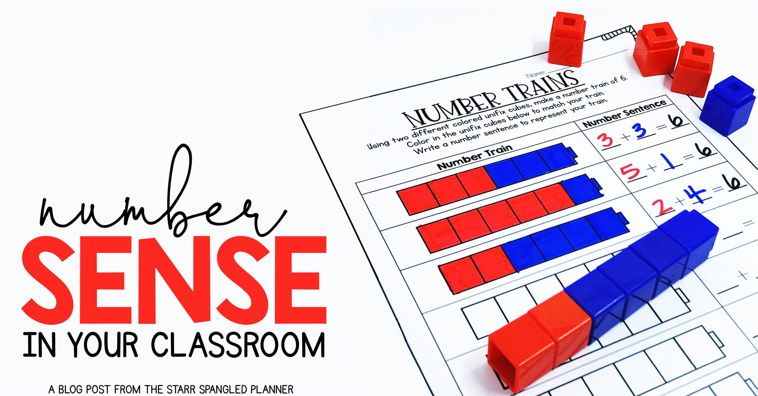 Building number sense in the classroom- math centers, games and activities to help develop number sense in your students