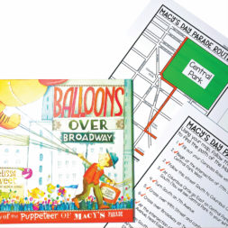 Favorite Thanksgiving Read Aloud- Balloons Over Broadway. This post includes a FREE mapping follows the Thanksgiving Macy's Day Parade. This freebie is perfect for first, second and third grade students in your classroom!
