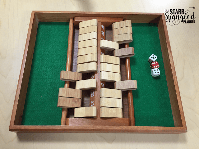 Shut the Box - National Museum Of Mathematics