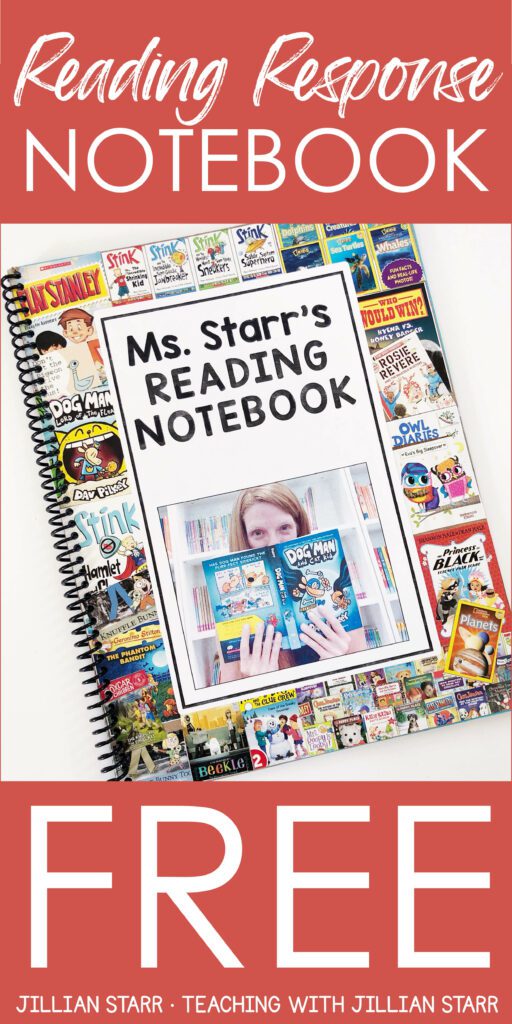 These FREE Reading Response Notebooks have been a GAME CHANGER in my classroom. In this post, I spell out how we created these individualized journal covers, how we used these reading response journals to get to know each other as readers, as well as how to get students invested and engaged in writing about reading! These journals are the PERFECT idea for any literacy curriculum, and best of all? They're FREE! Click to grab your free template now! For 1st grade, 2nd grade and 3rd grade.