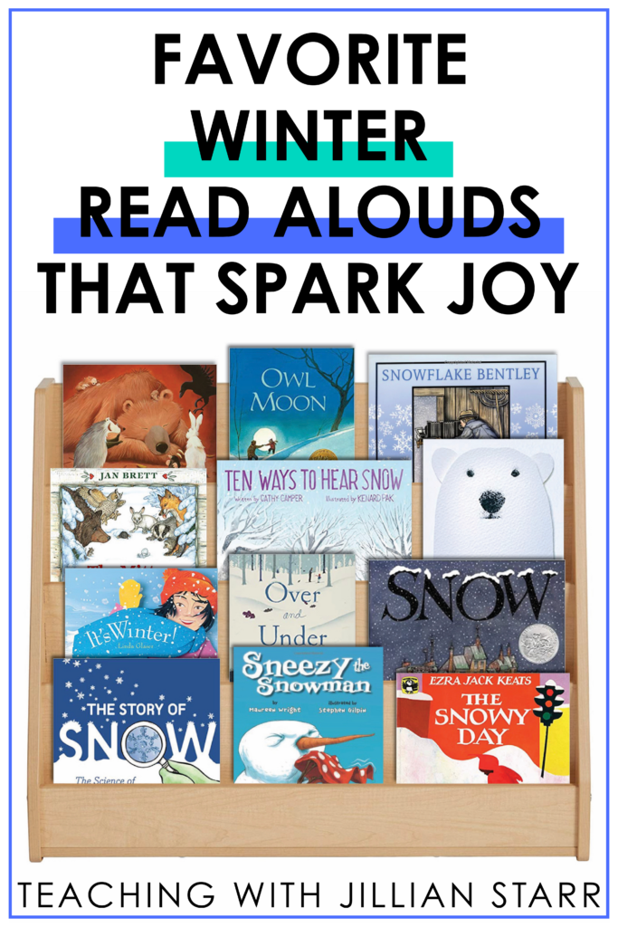 Favorite Winter Read Aloud books for kids. These picture books about winter, cold, and the snow are perfect for engaging first, second and 3rd grade students. Snuggle up with one of these favorite children’s books, and enjoy some fun reading about the season! (Includes fiction, non-fiction, biographies, and poems!)