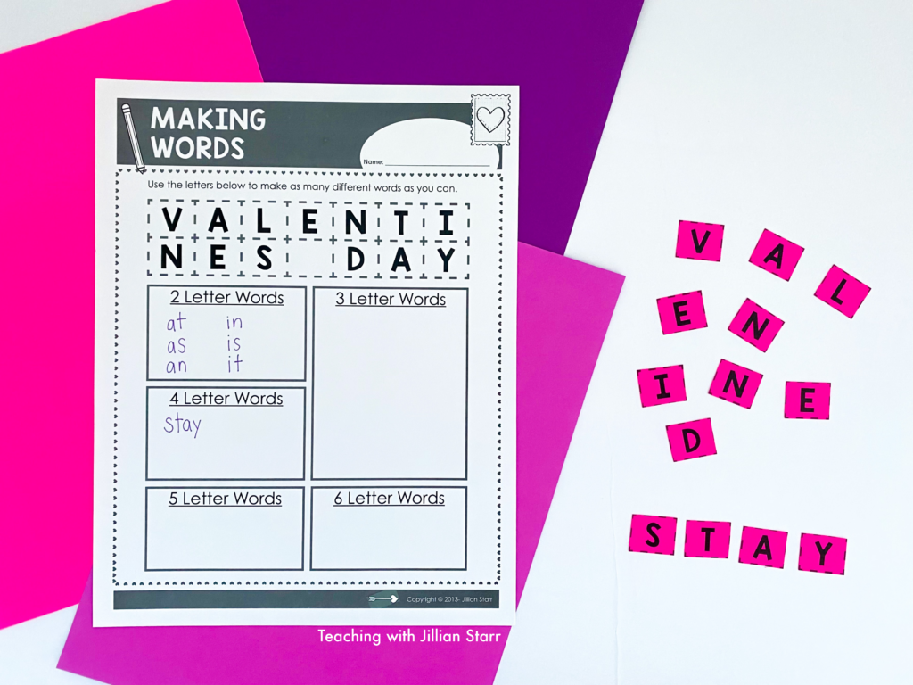 Valentine's Day Word Work! These fun activities are perfect for any first and second grade classroom. Free printable included!