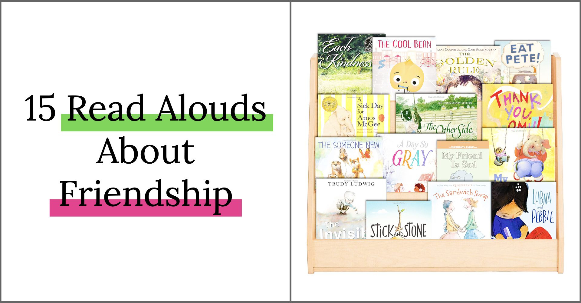 15 Read Aloud Books about Friendship - Teaching with Jillian Starr