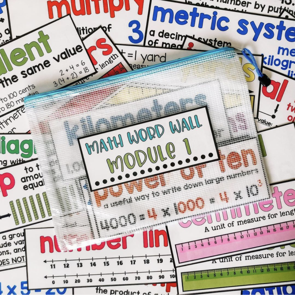 Number Word Cards for Your Word Wall  Word cards, Word wall cards, Word  wall