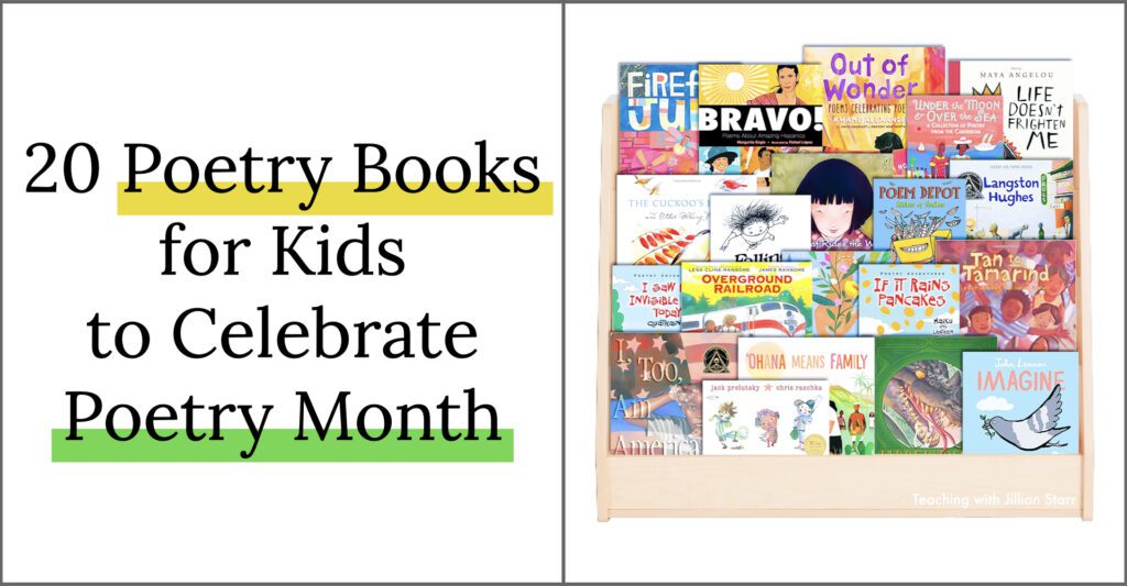 Favorite Poetry Books for Kids to Celebrate Poetry Month