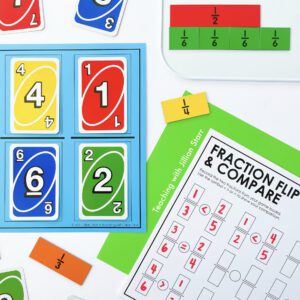 Comparing Fractions Games & Activities for 3rd Grade