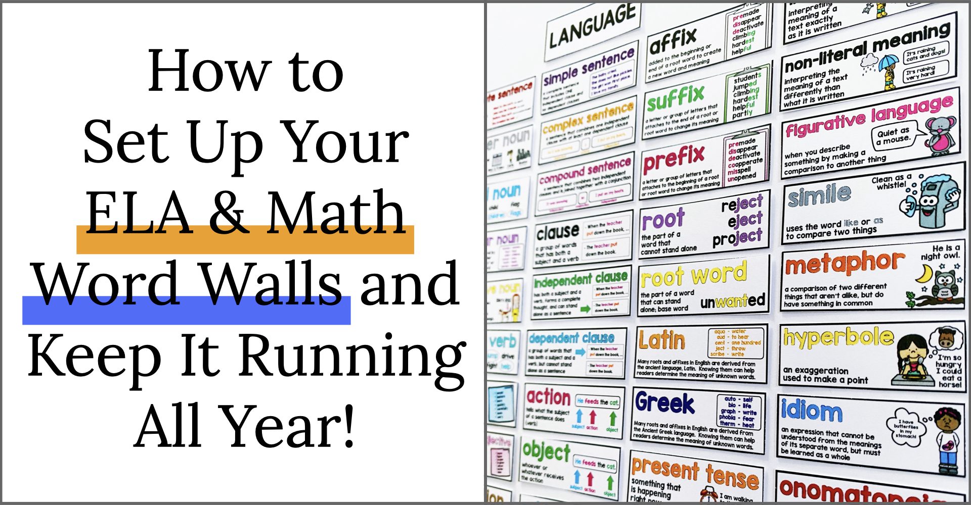 4 Reasons to Ditch Your Word Wall  Classroom word wall, Word wall ideas  elementary, Math word walls