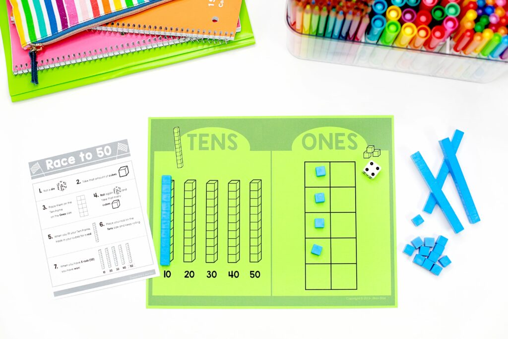 problem solving tens and ones