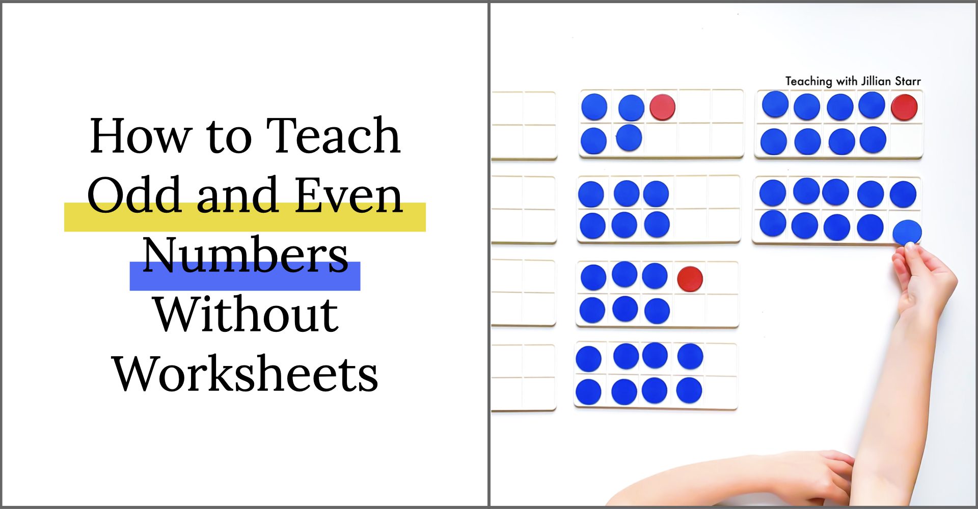 Odd Numbers Worksheet