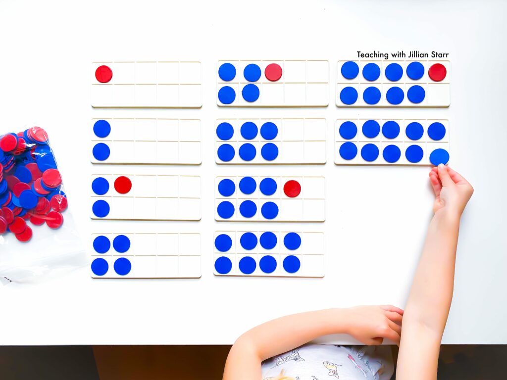 Odd and Even Numbers using ten frames