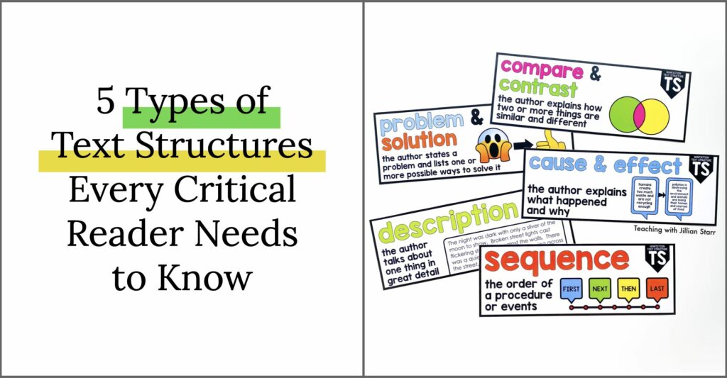 analyze text structure and purpose