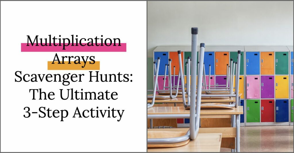 Multiplication Arrays Activities