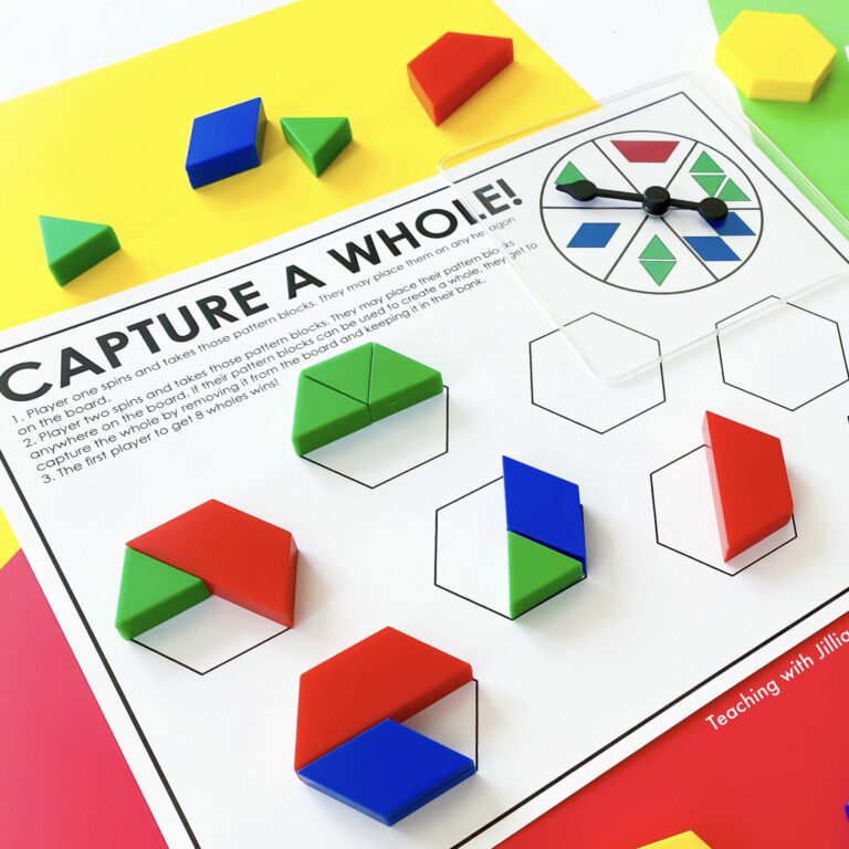 Printable Math Manipulatives Teaching with Jillian Starr