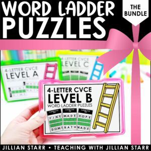 Word Ladder Puzzles Resource