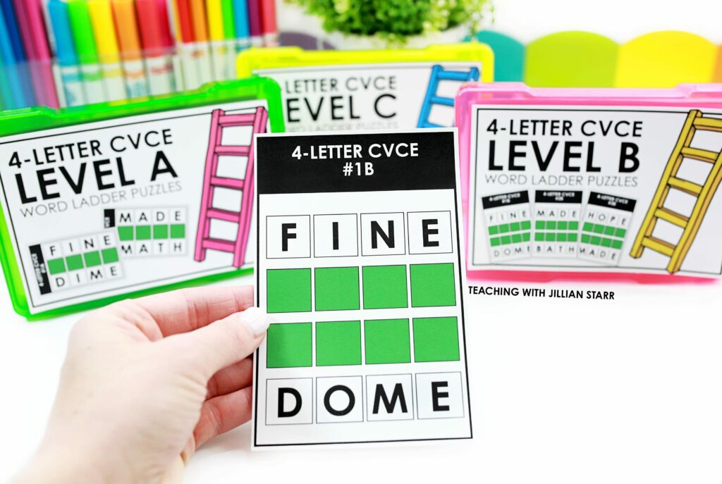 word ladders logic puzzles for enrichment opportunities