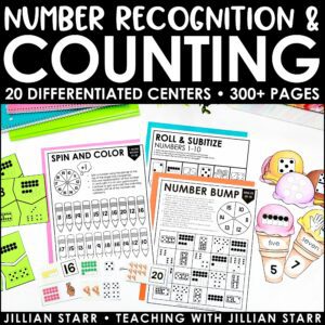Counting and Number Recognition to build early number sense