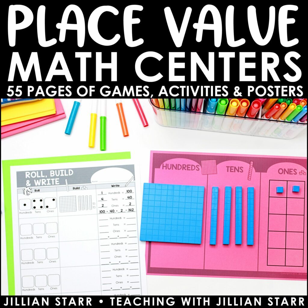 place value math read alouds