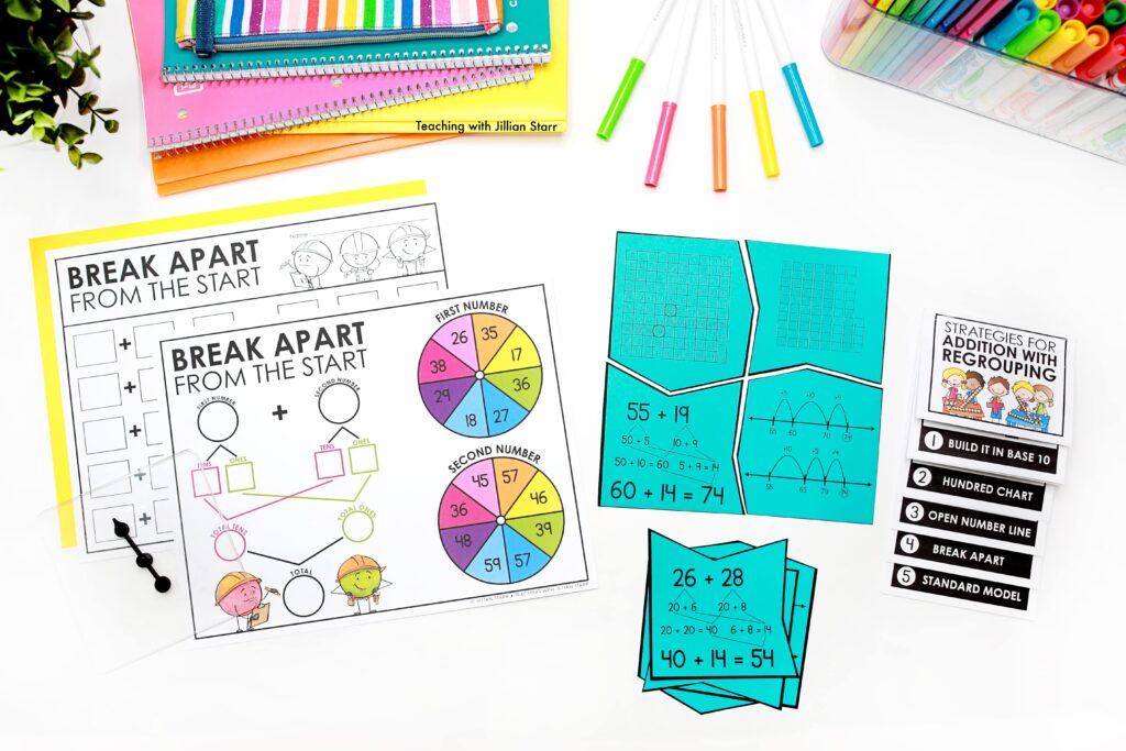 Addition Facts and using multiple visuals to support flexible addition strategies