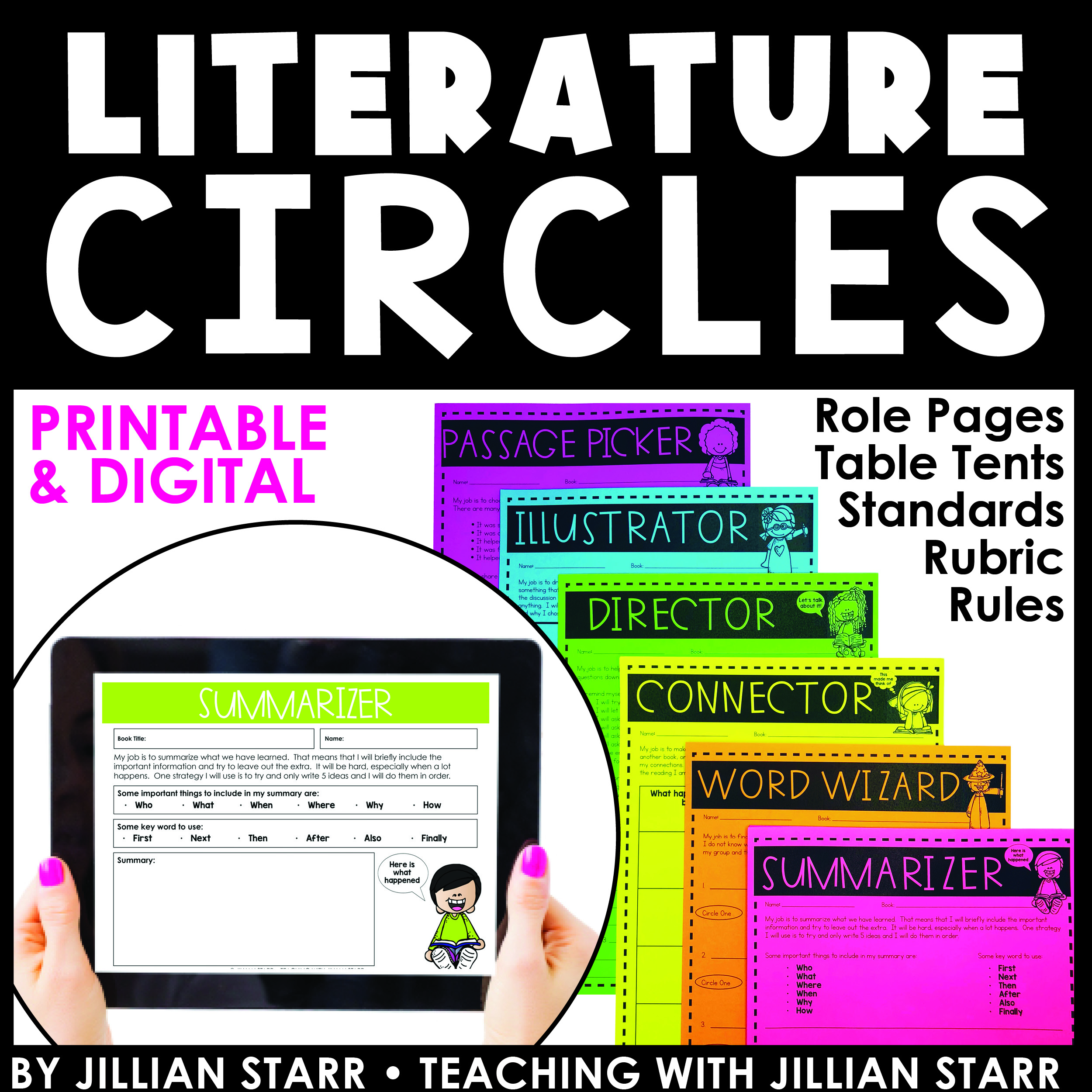 how-i-introduce-literature-circles-book-clubs-teaching-with-jillian